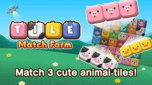 Tile Match Farm - Animal Puzzle Game