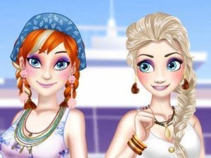 Ella and Anna Spring Break - Beach Vacation Game