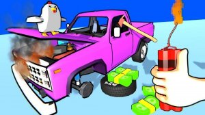 Smash the Car to Pieces Online Game