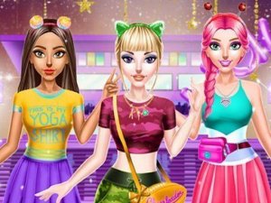 Cheerleader Magazine Dress Up Game