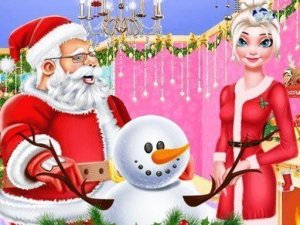 Lets Invite Santa - Christmas Dress Up Game