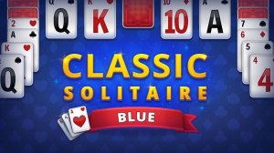 Classic Solitaire Blue: Card Puzzle Game