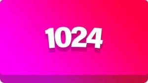 1024 COLORFUL Puzzle Game