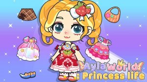 Ayla World Princess Life: Dress Up & Nail Design Game