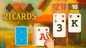 21 Cards - Blackjack Puzzle Game
