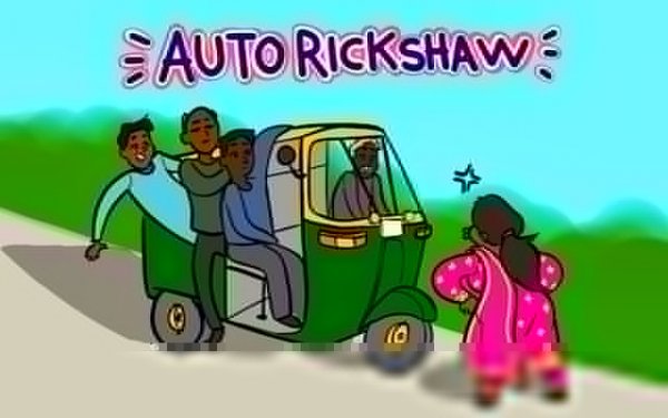 Auto Rickshaw Urban Dash