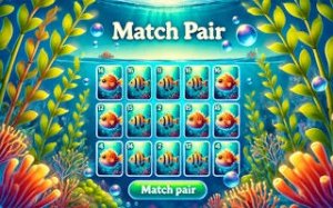 Ocean Memory Match Puzzle