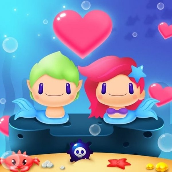 Mermaid Valentine Puzzle