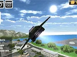 Flying Police Car Simulator Online Game
