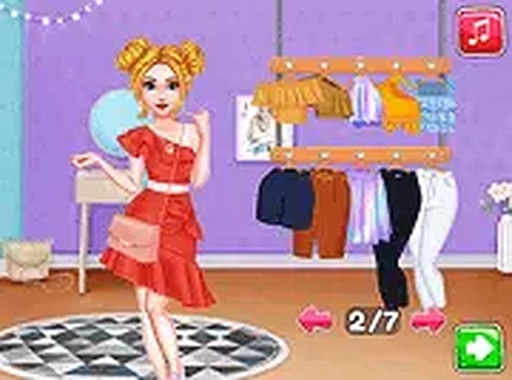 Ruffle Crop Top Dress Up
