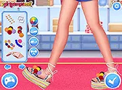 Personalized Sandal Studio Style Game
