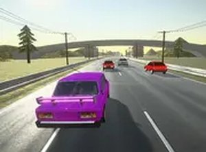 Russian Traffic Driving Game