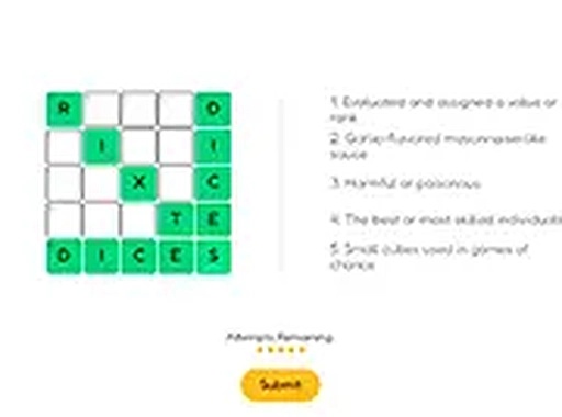 Letter Grid Word Challenge